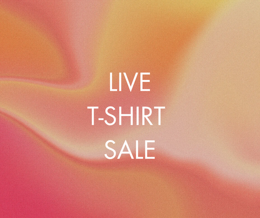 LIVE T-SHIRT SALE