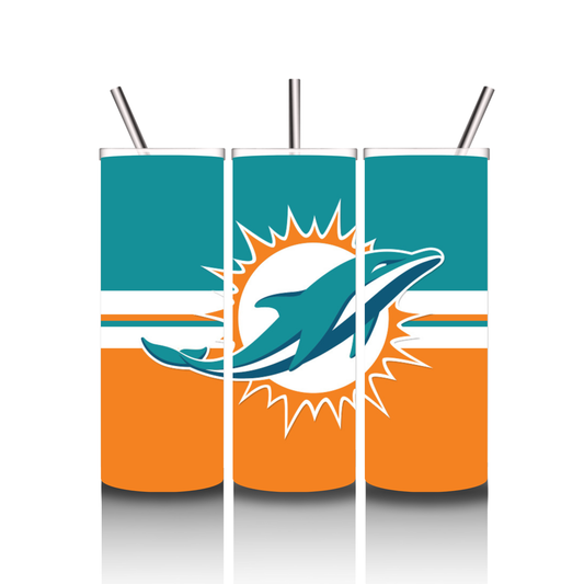 Miami Dolphins 20oz Tumbler